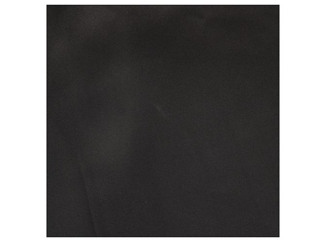 Falda Flare de Seda Hermès Negro - vista 7