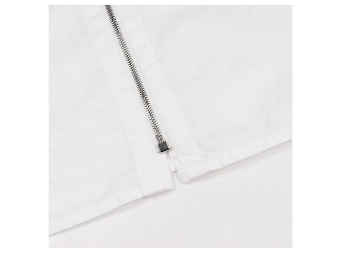 Camisa de algodón de manga larga Hermès Blanco - vista 6