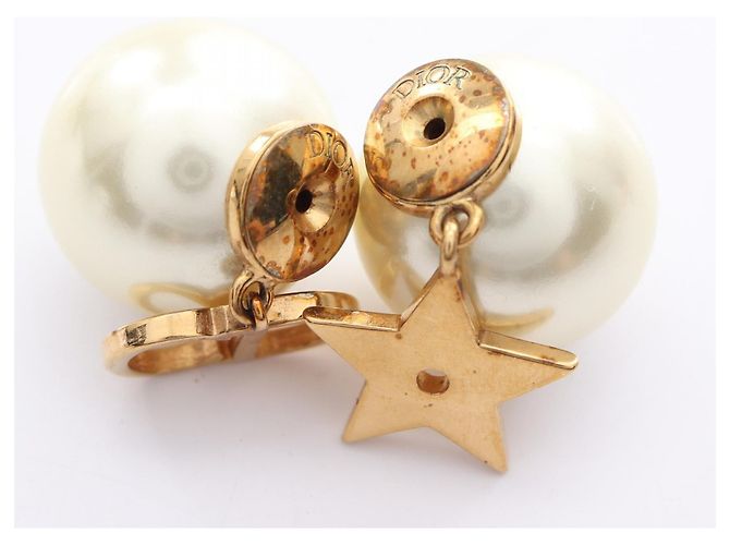 Pendientes Tribales con Logo CD de Christian Dior Dorado - vista 8