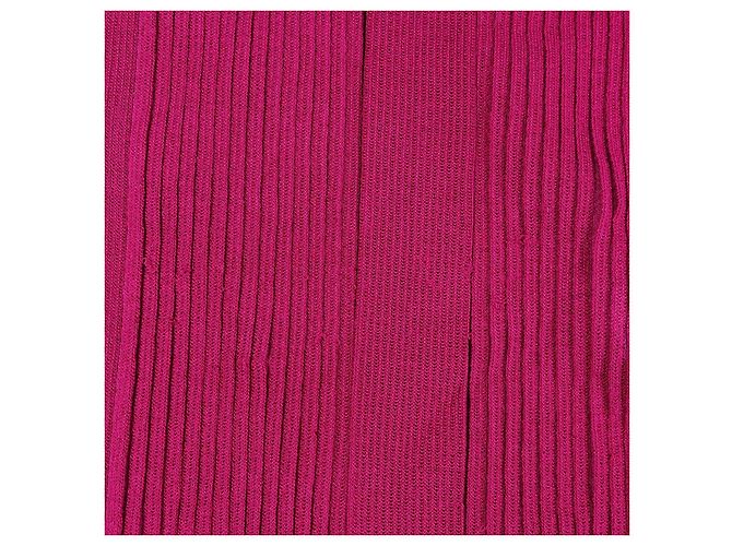 Vestido de algodón y seda de Hermès Rosa - vista 7