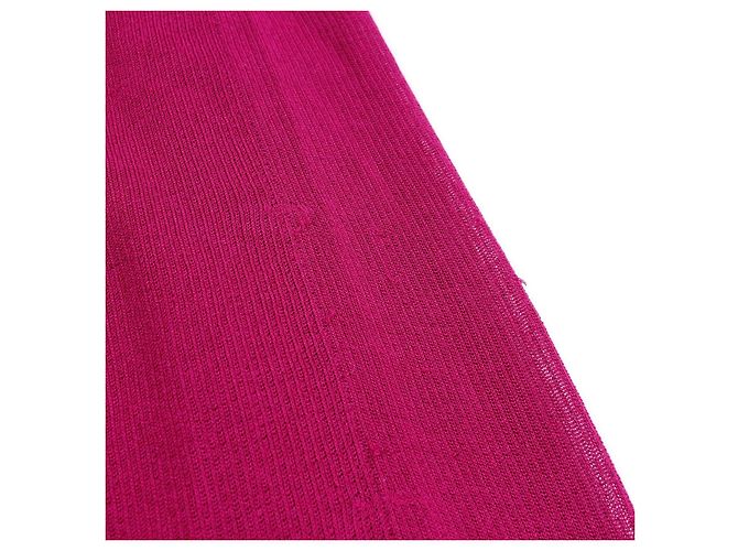 Vestido de algodón y seda de Hermès Rosa - vista 9