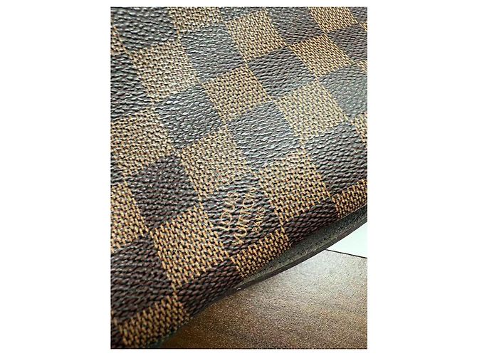 Louis Vuitton Borsa Naviglio Marrone a Quadri - vista 8