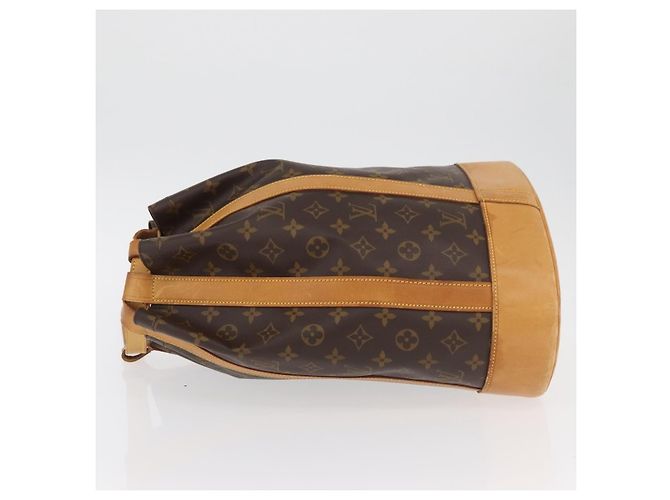 Zaino Randonnee Monogram in Canvas PM Louis Vuitton Marrone - vista 4