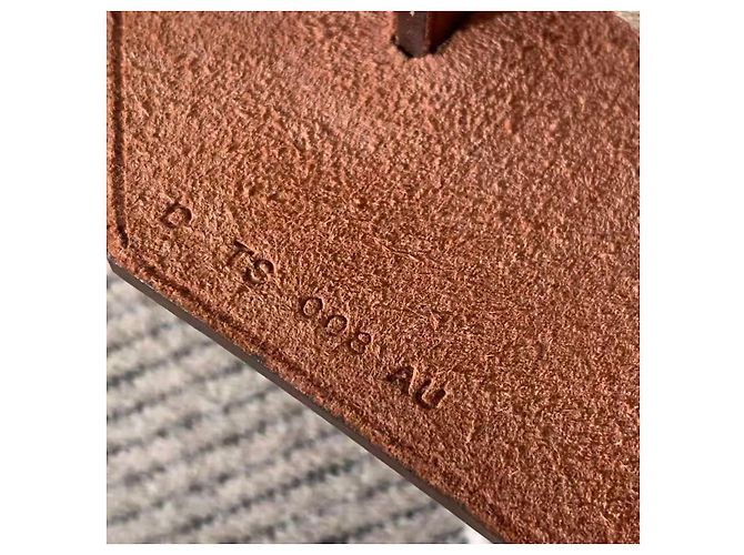 Borsa Hermès Lovebag 50 Edizione Limitata Righe Rosse Rosso - vista 8
