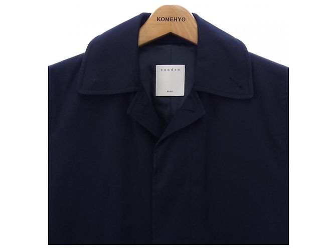 Autre Marque Cappotto Sandro Blu Blu navy - vista 5