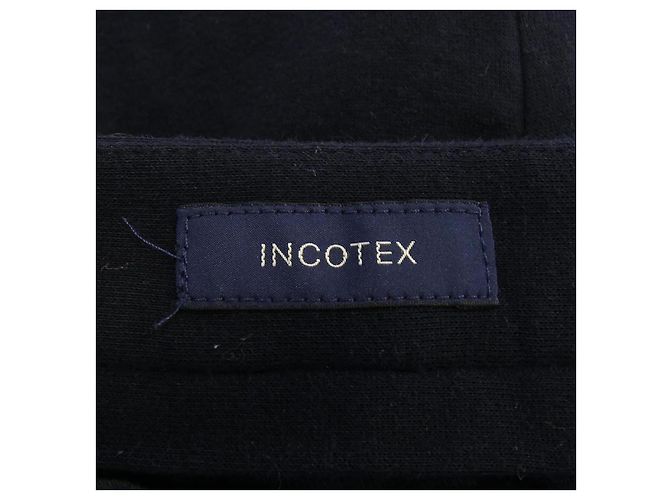 Autre Marque Pantalones Incotex Azul Azul marino - vista 4