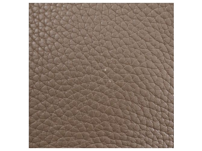 Bolsa Hermès Picotin MM em Taurillon Clémence Marrom - vista 9