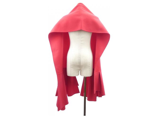 Sciarpa in misto cashmere Christian Dior Rosso - vista 2