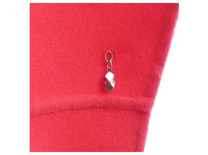 Sciarpa in misto cashmere Christian Dior Rosso - vista 5