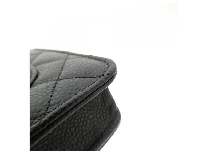 Chanel Timeless Classic Caviar Skin Wallet on Chain Black - view 4
