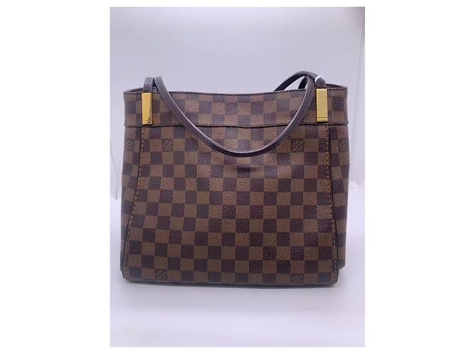 Louis Vuitton Marylebone Handtasche Braunes Karomuster Canvas - Ansicht 2