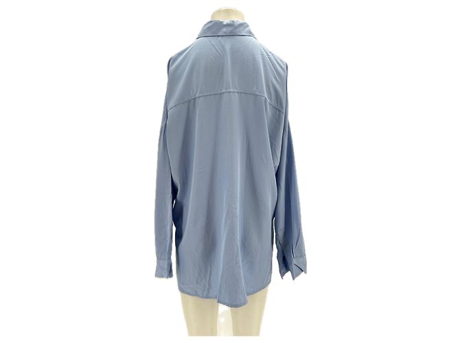 Autre Marque Camisa STORETS azul claro de algodón M - vista 2