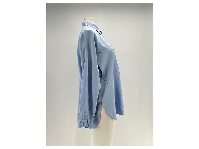 Autre Marque Camisa STORETS azul claro de algodón M - vista 3