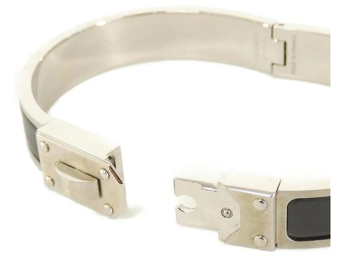 Hermès Bracciale charm da uomo Hermes Kelly Nero - vista 3