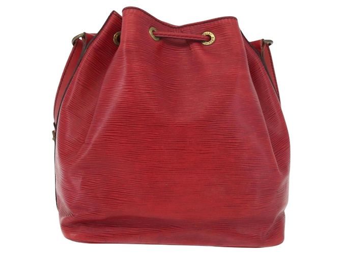 Louis Vuitton Petit Noe Epi Leather Medium Rosso - vista 2