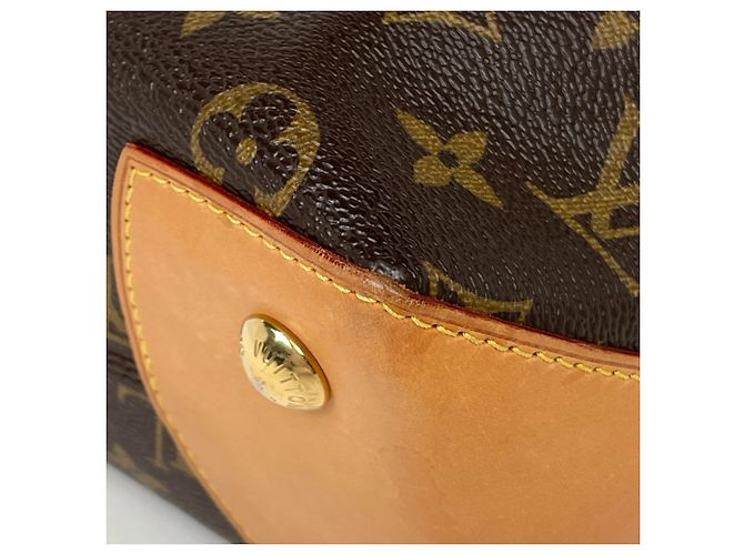 Borsa tote Louis Vuitton Wilshire PM Marrone - vista 3