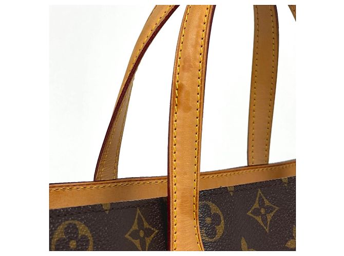 Borsa tote Louis Vuitton Wilshire PM Marrone - vista 5