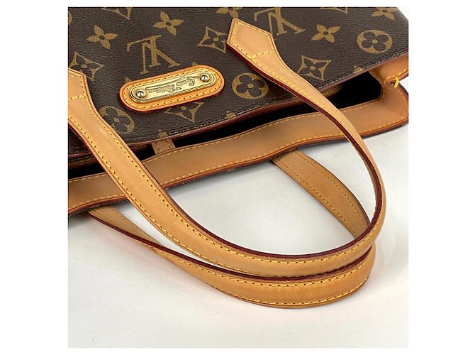 Borsa tote Louis Vuitton Wilshire PM Marrone - vista 7