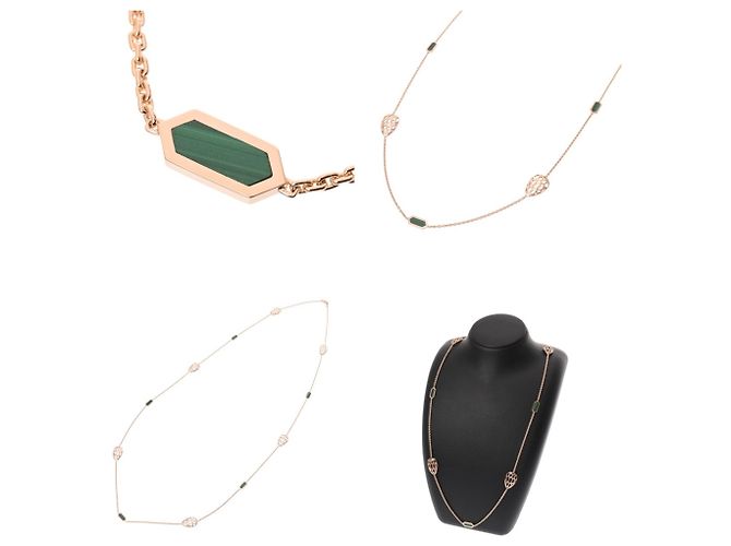 Bulgari Collana Bvlgari Serpenti Malachite - vista 10