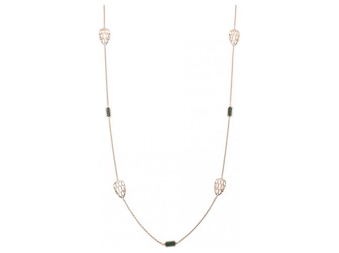Bulgari Collana Bvlgari Serpenti Malachite - vista 2