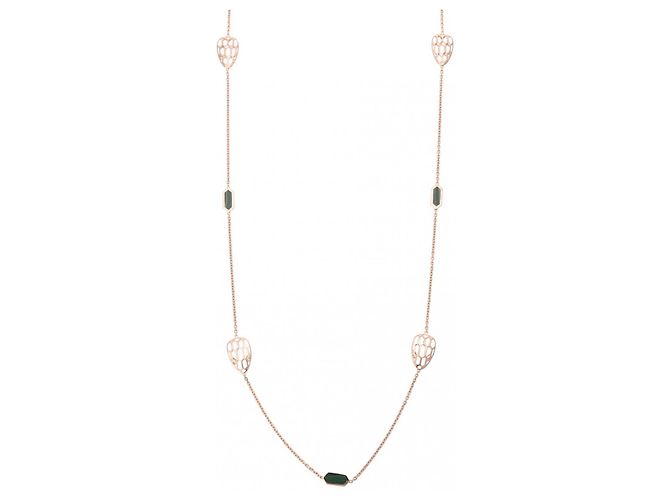 Bulgari Collana Bvlgari Serpenti Malachite - vista 3