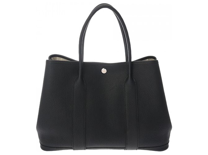 Borsa Caban PM Garden Party di Hermès Nero - vista 2