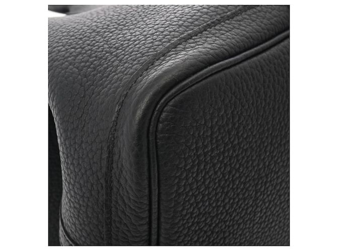 Borsa Caban PM Garden Party di Hermès Nero - vista 9