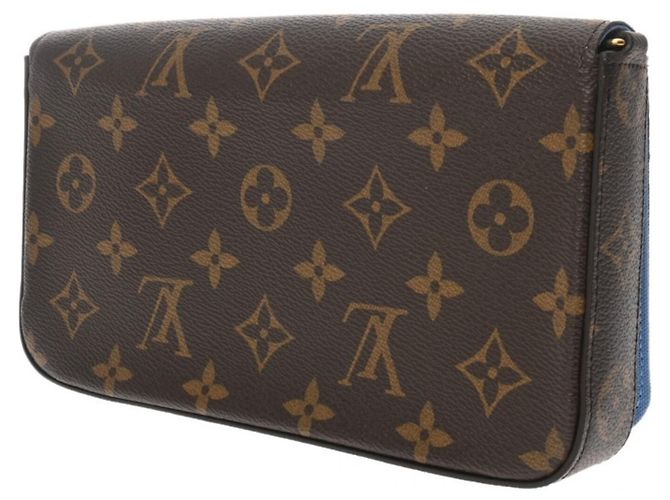 Pochette Felicie Vivienne Monogramma Louis Vuitton Marrone - vista 3