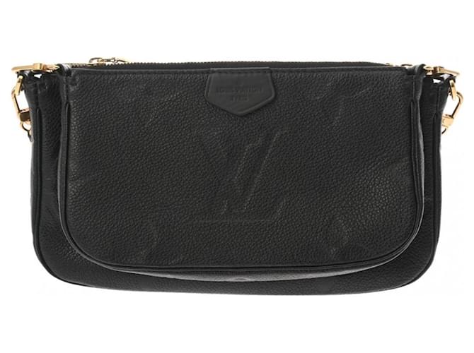 Multi Pochette Accessori Monogram Empreinte Louis Vuitton Nero - vista 2