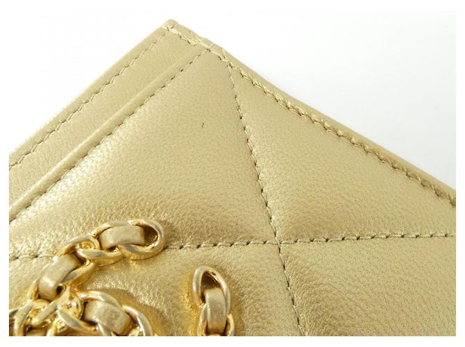 Visitenkartenhalter Chanel 19 Line Golden - Ansicht 3