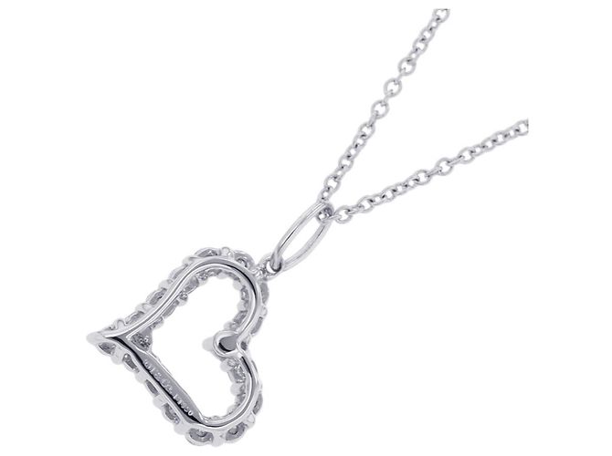 Collar de diamante en forma de corazón sentimental de Tiffany & Co. - vista 3