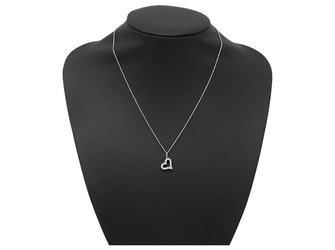 Collar de diamante en forma de corazón sentimental de Tiffany & Co. - vista 4