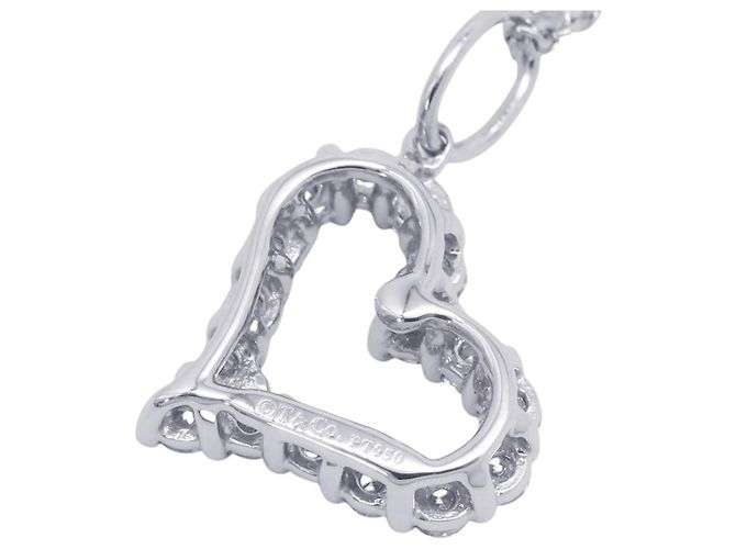 Collar de diamante en forma de corazón sentimental de Tiffany & Co. - vista 7