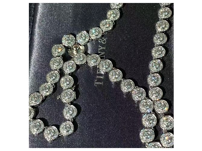 Collana Tiffany & Co Circlet in platino e diamanti rotondi Argento - vista 8