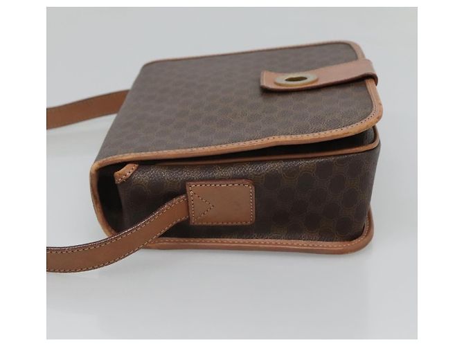 Céline Celine Vintage Macadam Canvas and Leather Braun - Ansicht 3