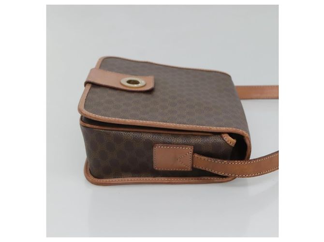 Céline Celine Vintage Macadam Canvas and Leather Braun - Ansicht 4