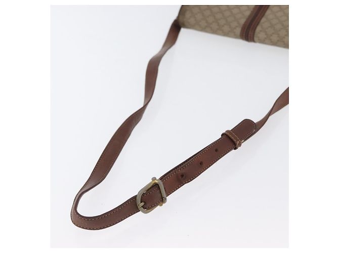 Céline Celine Vintage Macadam Canvas and Leather Beige - vista 7