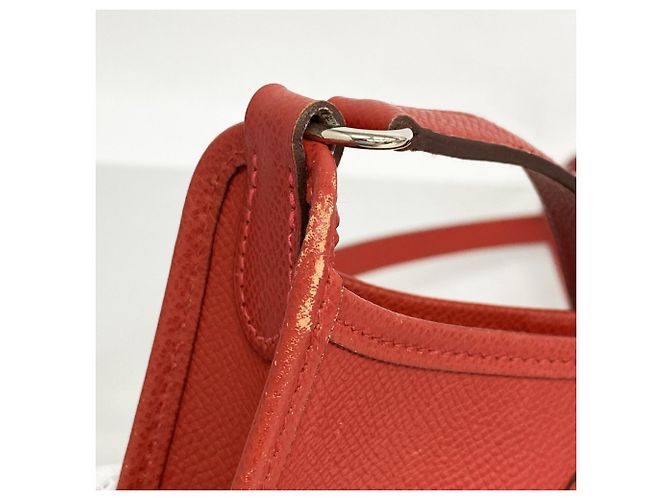 Hermès Borsa a Spalla Hermes Vespa TPM Rosso - vista 7