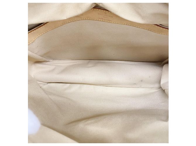 Borsa a Spalla Naviglio Damier Azur di Louis Vuitton Bianco - vista 4