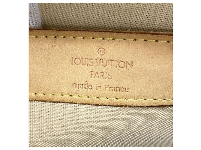 Borsa a Spalla Naviglio Damier Azur di Louis Vuitton Bianco - vista 5