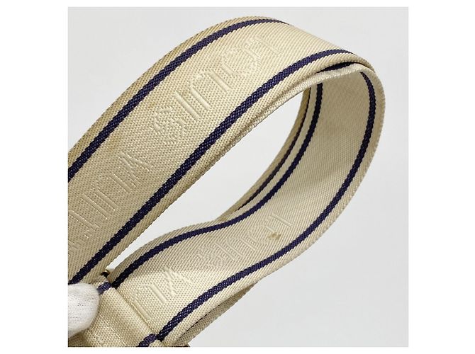 Borsa a Spalla Naviglio Damier Azur di Louis Vuitton Bianco - vista 9