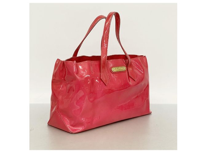 Borsa Louis Vuitton Vernis Wilshire PM Rosa - vista 2