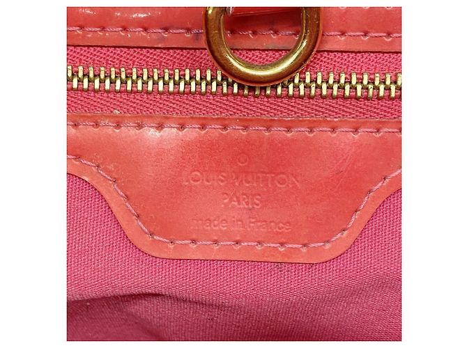 Borsa Louis Vuitton Vernis Wilshire PM Rosa - vista 5