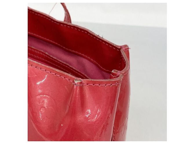 Borsa Louis Vuitton Vernis Wilshire PM Rosa - vista 6