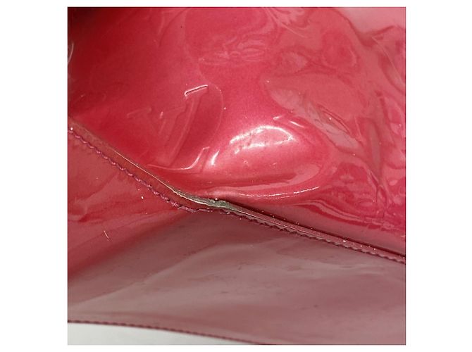 Borsa Louis Vuitton Vernis Wilshire PM Rosa - vista 7