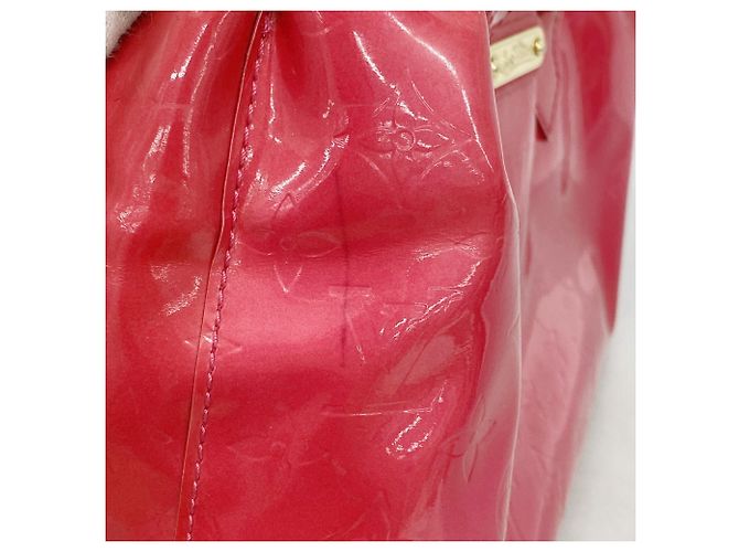 Borsa Louis Vuitton Vernis Wilshire PM Rosa - vista 8