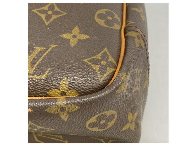 Borsa Deauville Monogram Louis Vuitton Marrone - vista 10