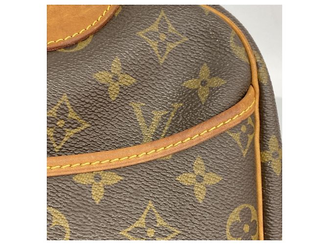 Borsa Deauville Monogram Louis Vuitton Marrone - vista 11