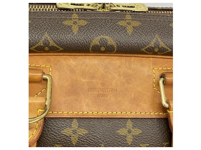 Borsa Deauville Monogram Louis Vuitton Marrone - vista 6