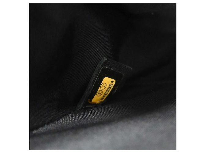 Chanel Boy Flap Tweed and Leather Old Medium Nero - vista 6
